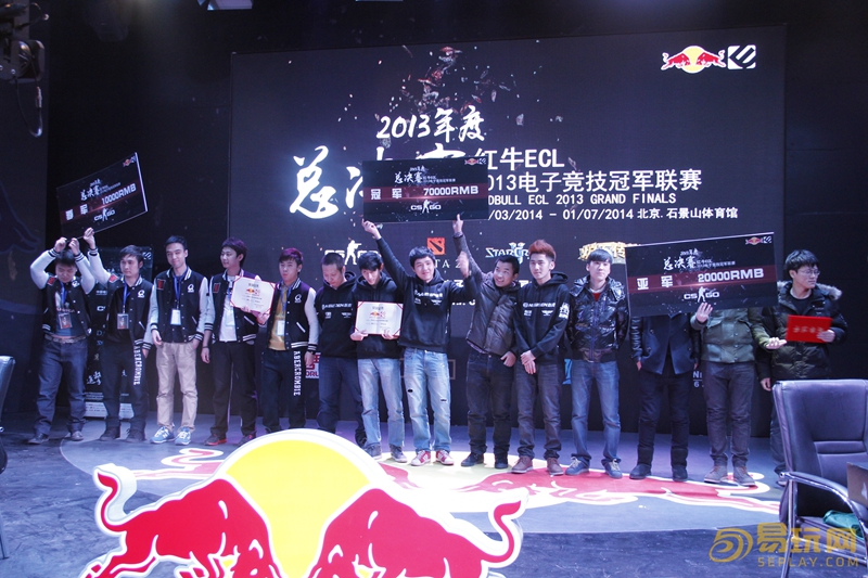 Церемония награждения - Redbull ECL 2013 CS:GO