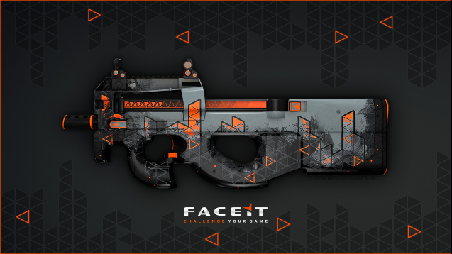 Скин P90 - FACEIT - CS:GO