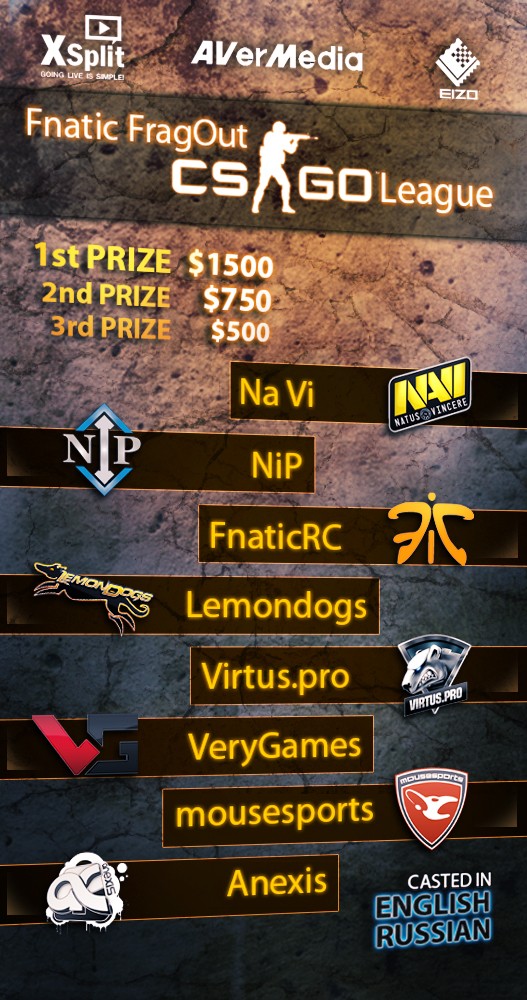 Анонс Fnatic FragOut CS:GO League