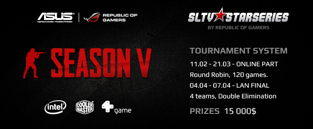 Анонс и участники SLTV StarSeries V