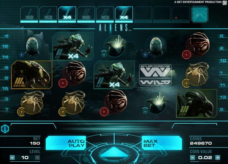 Aliens - игровой автомат Чужие