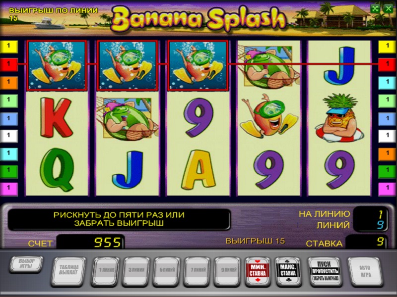 banana splash описание игрового автомата banana splash описание игрового автомата