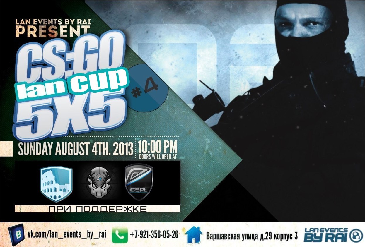 CS:GO LAN CUP 5x5 #4 (Lan Events by Rai)