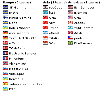 Список кандидатов на e-Stars Counter-Strike 1.6 турнир