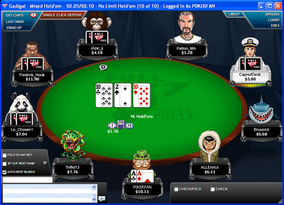 Покер онлайн - FullTilt Poker