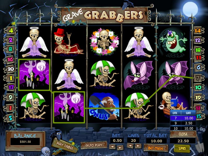 Grave Grabbers - игровой автомат Расхитители могил