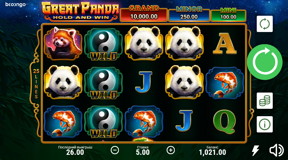 Гигантская Панда Игровой