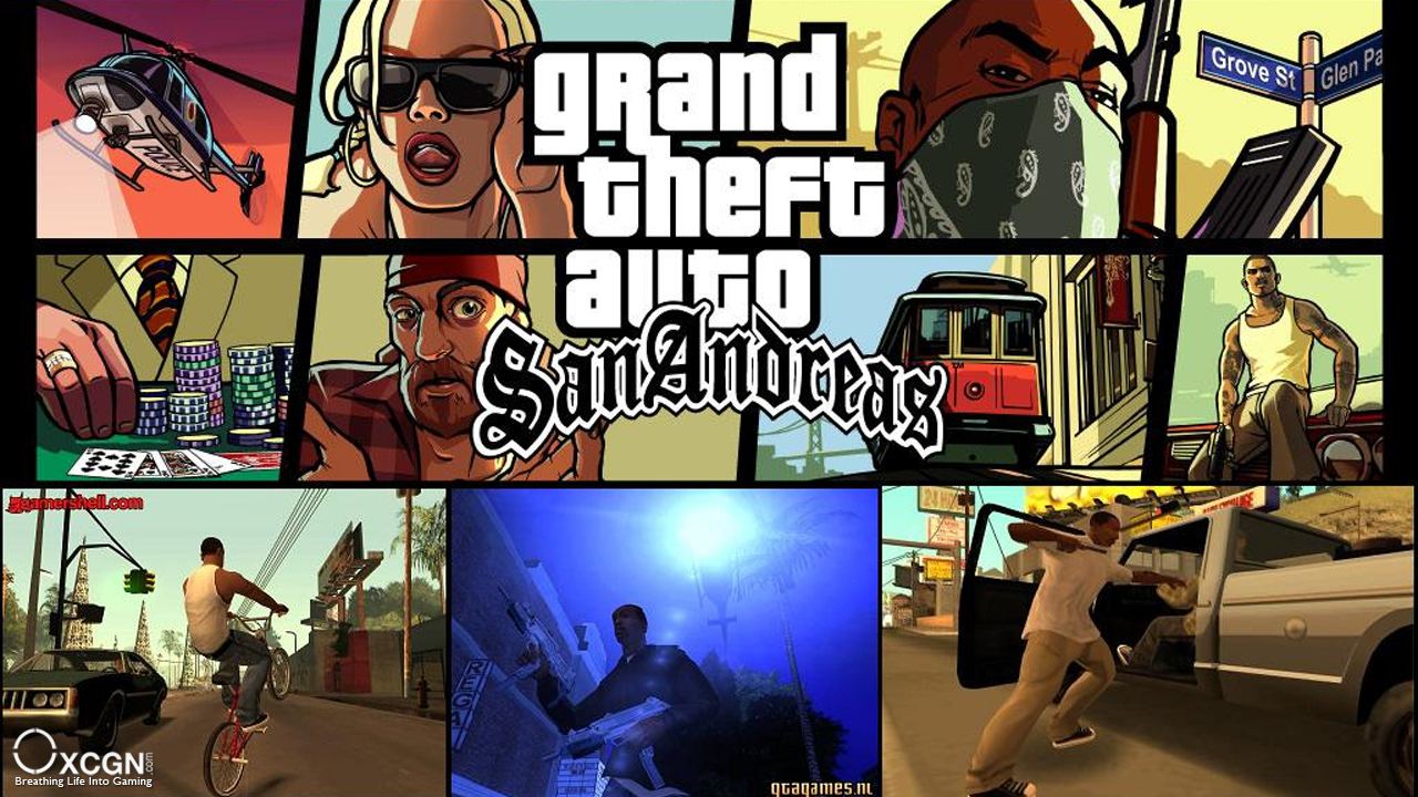 Скачать легендарную GTA: San Andreas от Rockstar