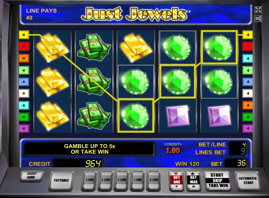 jewels игровой автомат