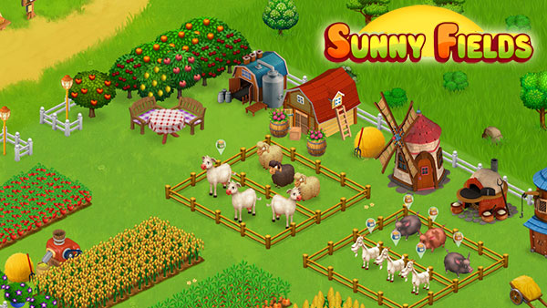 Sunny Fields - онлайн игра