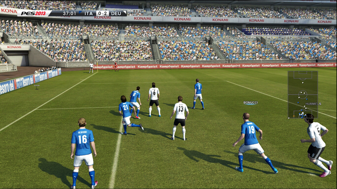 Подача углового в PES 2013
