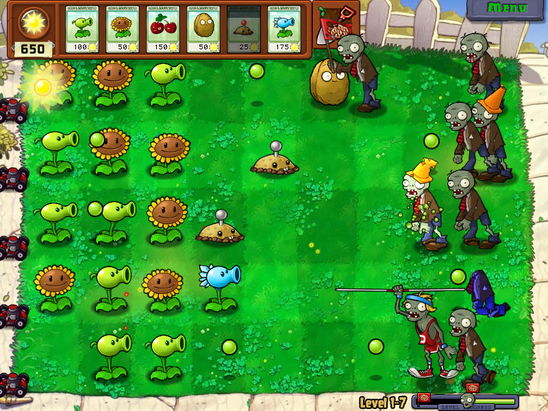  Plants VS Zombies