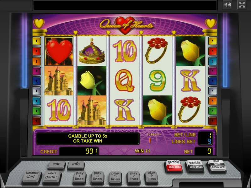 Queen of Hearts - игровой автомат Королева сердец