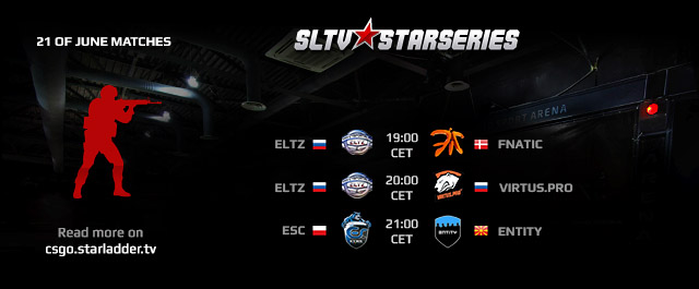 SLTV StarSeries VI: 21 июня