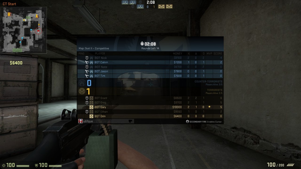 Новый Tab в CS:GO