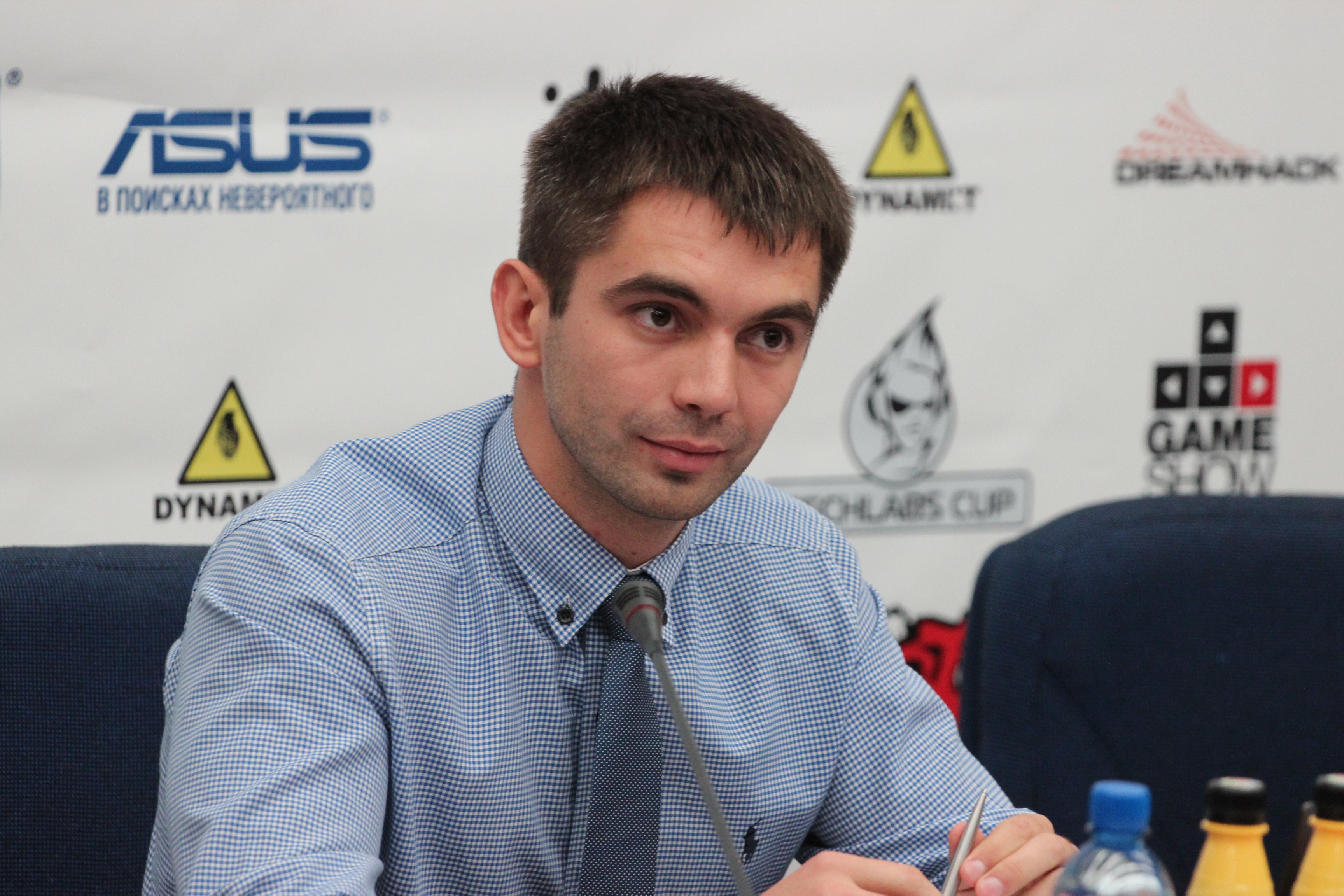 Денис Шестаков, директор проекта TECHLABS CUP - Пресс-конференция TECHLABS CUP BY 2013 – Season 4 и GAME SHOW Studio