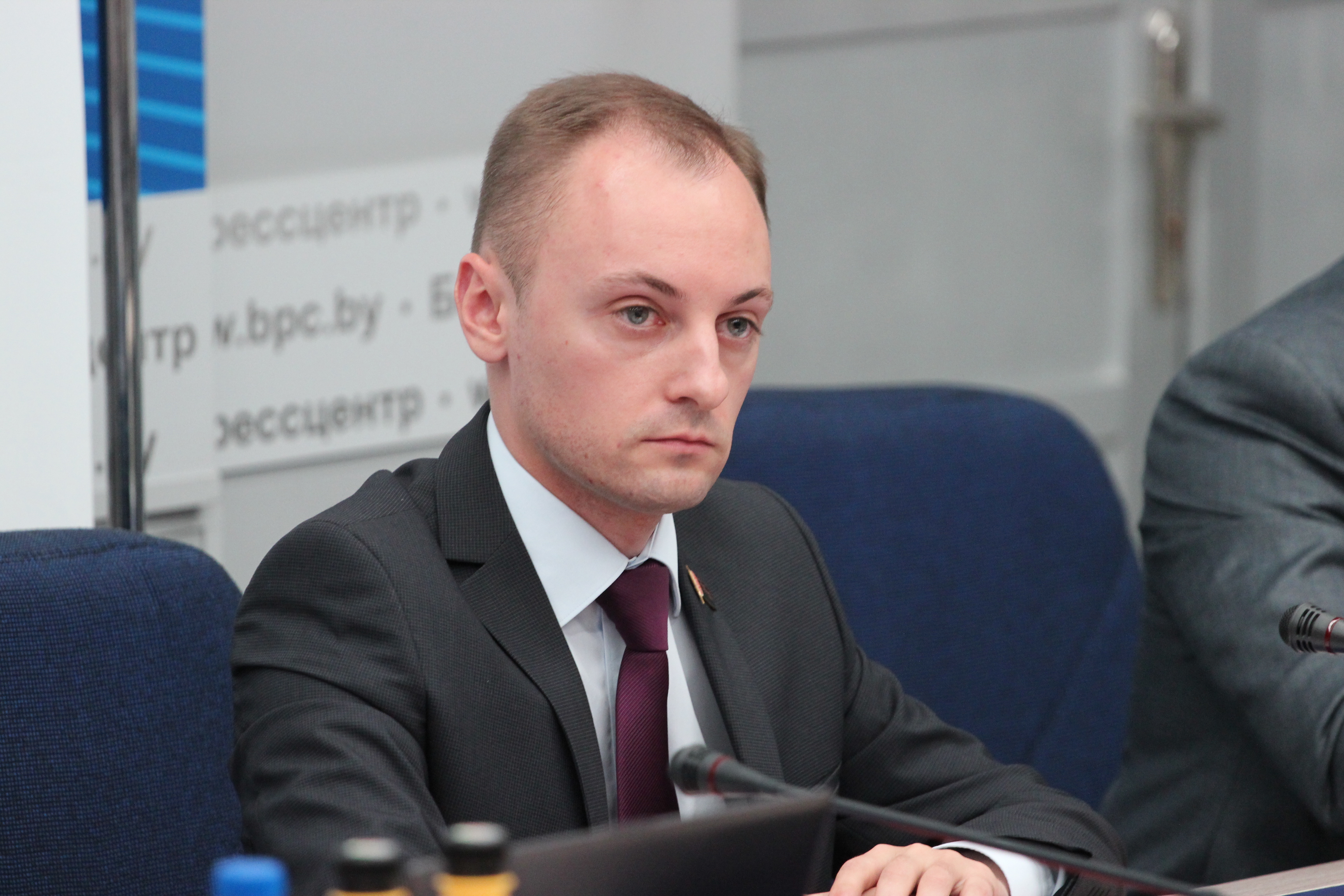 Юрий Чечукевич - Белорусский республиканский союз молодежи - Пресс-конференция TECHLABS CUP BY 2013 – Season 4 и GAME SHOW Studio