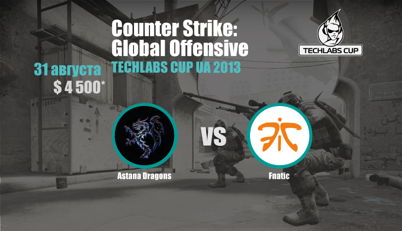 TECHLABS CUP UA 2013 CS:GO: Astana Dragons vs fnatic