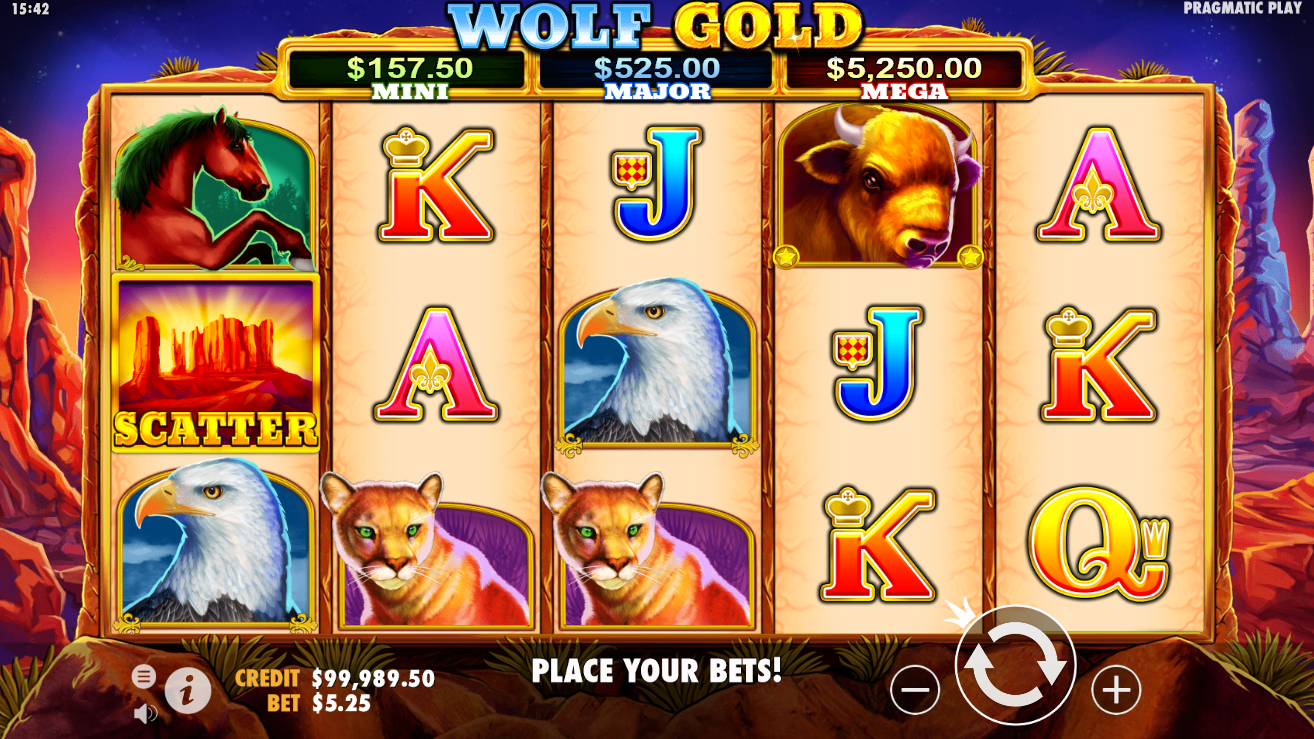 Wolf Gold - игровой автомат Золото Волков