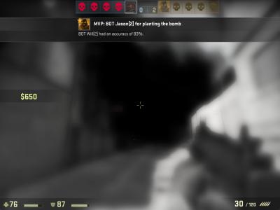 Взрыв бомбы в CS:GO