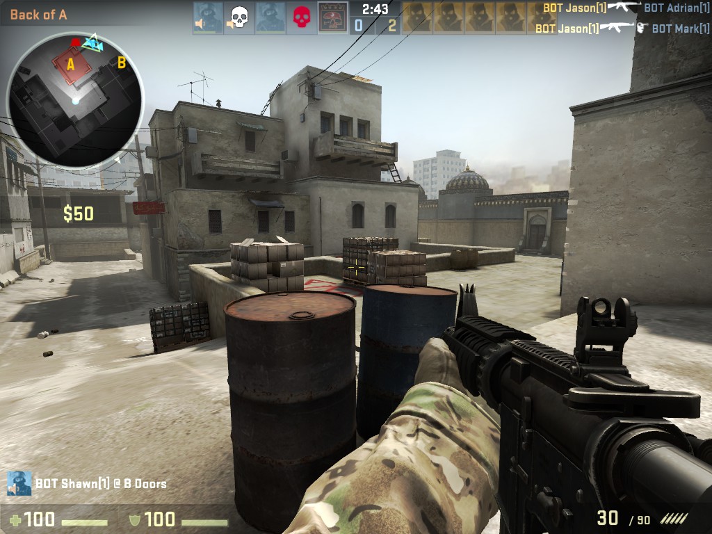 CS:GO - онлайн шутер