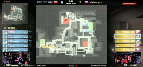 SLTV StarSeries VI: Virtus.pro vs. ESC map 1