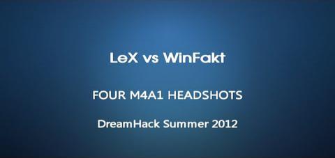DreamHack Summer 2012 - LeX vs WinFakt