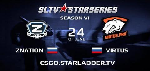 SLTV StarSeries VI: zNation vs. Virtus.pro