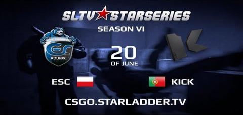 SLTV StarSeries VI: ESC vs. k1ck