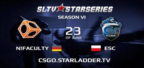 SLTV StarSeries VI: ESC vs. n!faculty