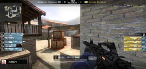 NiP vs. Astana Dragons - map 2 - DreamHack Bucharest 2013