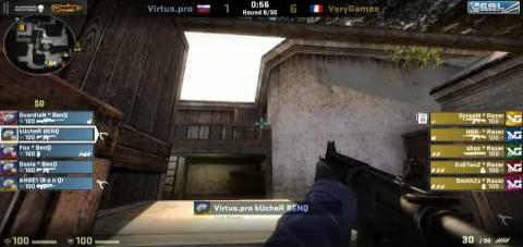 EMS One: Virtus.pro vs. VeryGames map 1