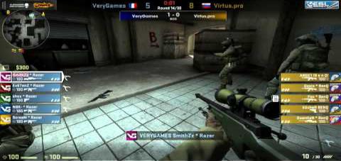 EMS One: Virtus.pro vs. VeryGames map 2