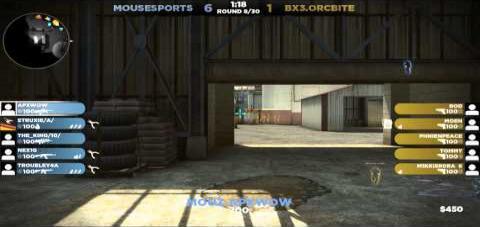 DreamHack Winter 2012 International Qualifier - mousesports vs. BX3 de_nuke_ve