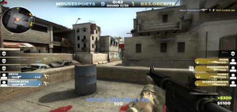 DreamHack Winter 2012 International Qualifier - mousesports vs. BX3 de_dust2_se