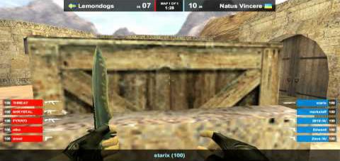 Na`Vi vs. LEMONDOGS @ dust2 