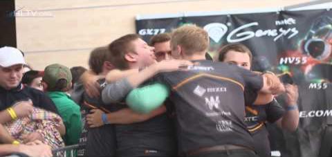 fnatic vs. NiP (winning moment) - DreamHack Bucharest 2013